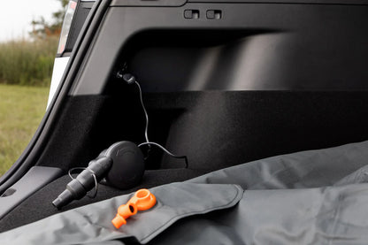 Air Mattress for Tesla Model S, Model X & Model Y – Custom Fit Rear Cargo Sleeping Mattress with 12V Electric Pump