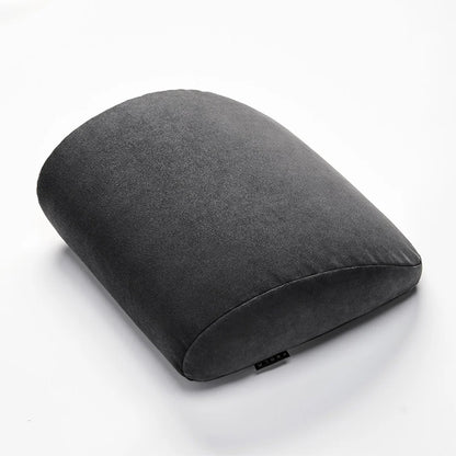 Alcantara Memory Foam Headrest & Lumbar Support Pillow Set for Tesla Model 3 / Model Y / Model S / Model X / Cybertruck – Ergonomic Neck & Back Cushion, Adjustable Strap, OEM-Style Interior Upgrade