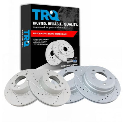 4PCS BMW 328i Brake, Brake rotors for BMW 328i, engineered for performance and reliability, ensuring optimal braking power.