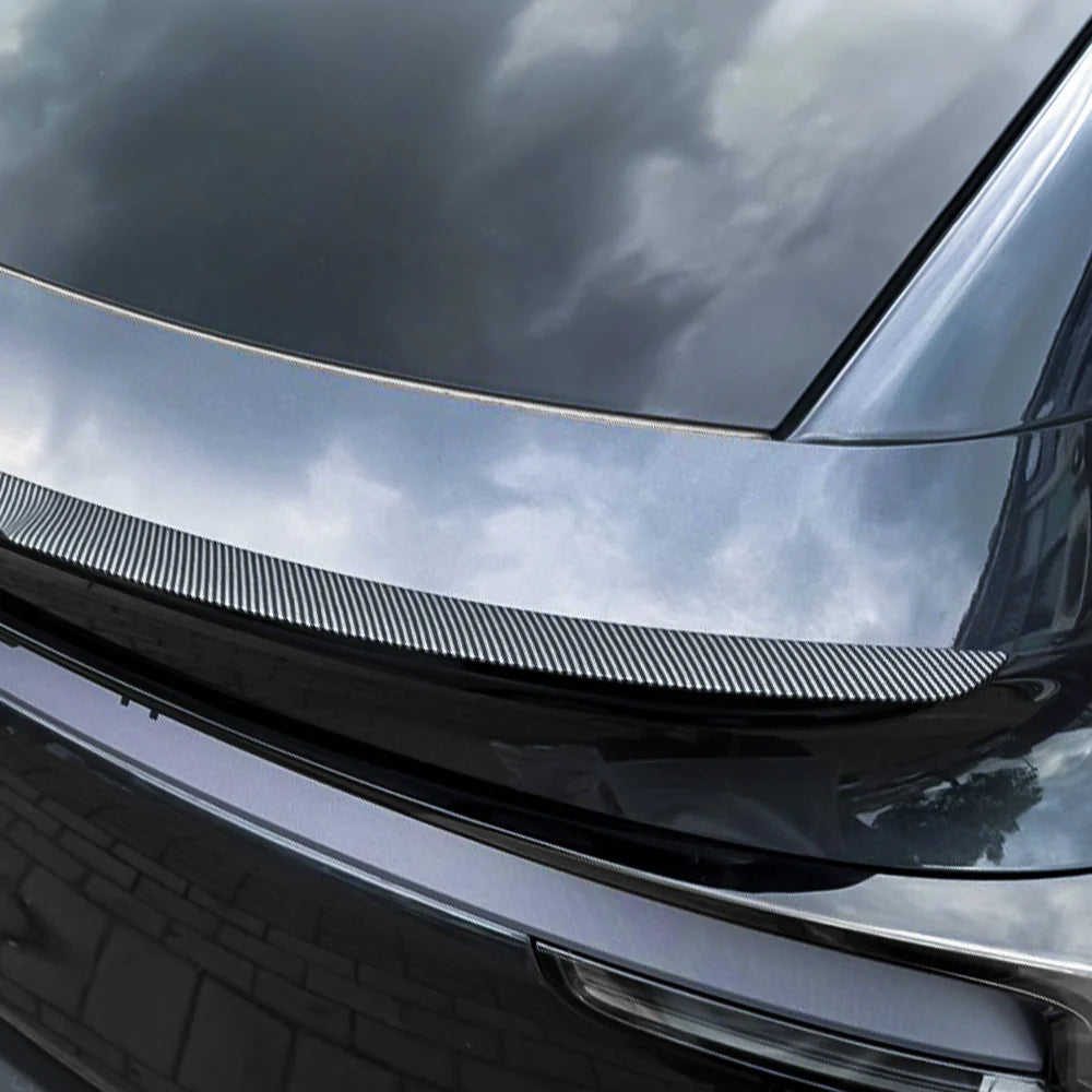 Blade-Style Rear Trunk Spoiler for Tesla Model Y Juniper 2025.03+ Premium – Aerodynamic ABS Tail Wing Lip, OEM Fit, No-Drill Installation