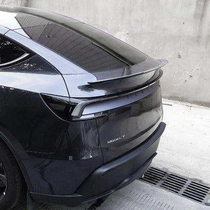 Blade-Style Rear Trunk Spoiler for Tesla Model Y Juniper 2025.03+ Premium – Aerodynamic ABS Tail Wing Lip, OEM Fit, No-Drill Installation