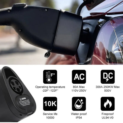 CCS1 & J1772 2-in-1 Charging Adapter for Tesla – Fast & Level 2 Charging Support