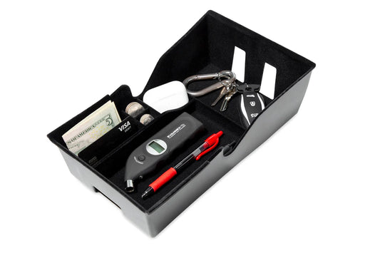 Dual Deck Center Console Organizer Insert for Tesla Model 3 & Model Y (Pre-Nov 2020 Models)