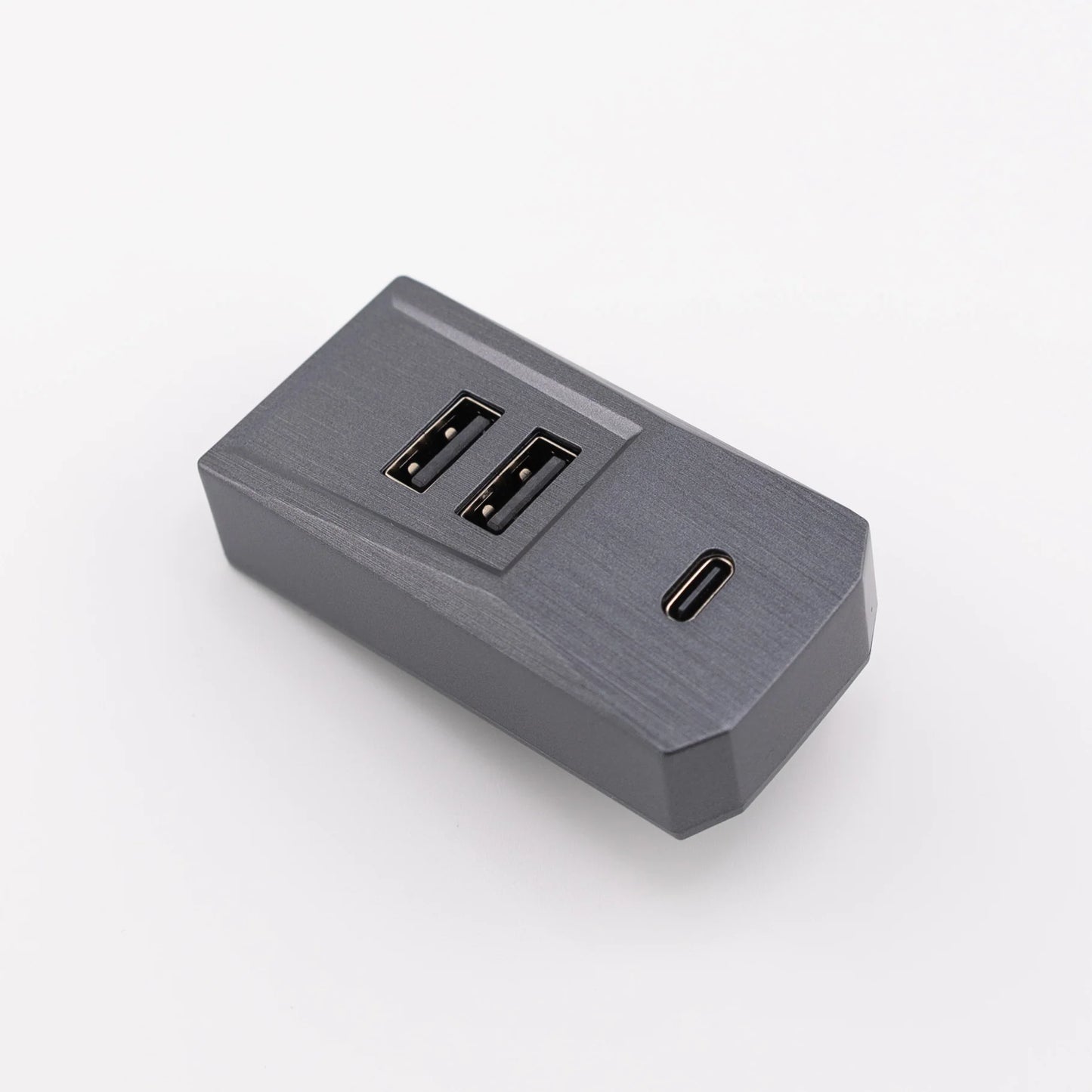 Tesla Model S, Model X, Model 3 & Model Y USB Glovebox Hub – Cybertruck Style 4-in-1 Power & Data Splitter for Sentry Mode, Music & Charging