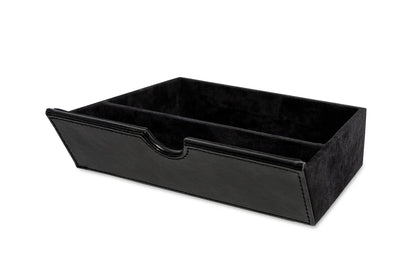 Tesla Model S & Model X Cubby Compartment Drawer – Vegan Leather Storage Organizer