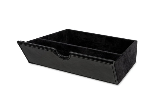 Tesla Model S & Model X Cubby Compartment Drawer – Vegan Leather Storage Organizer