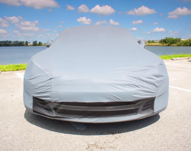 Custom Fit Car Cover for Tesla Model S (2012–2020) | Indoor & Outdoor Water-Resistant Protection with Charging Access