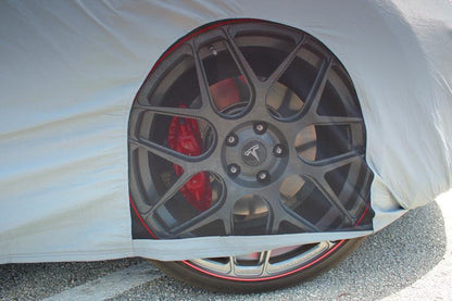 Custom Fit Car Cover for Tesla Model S (2012–2020) | Indoor & Outdoor Water-Resistant Protection with Charging Access