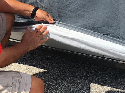 Custom Fit Car Cover for Tesla Model S (2012–2020) | Indoor & Outdoor Water-Resistant Protection with Charging Access