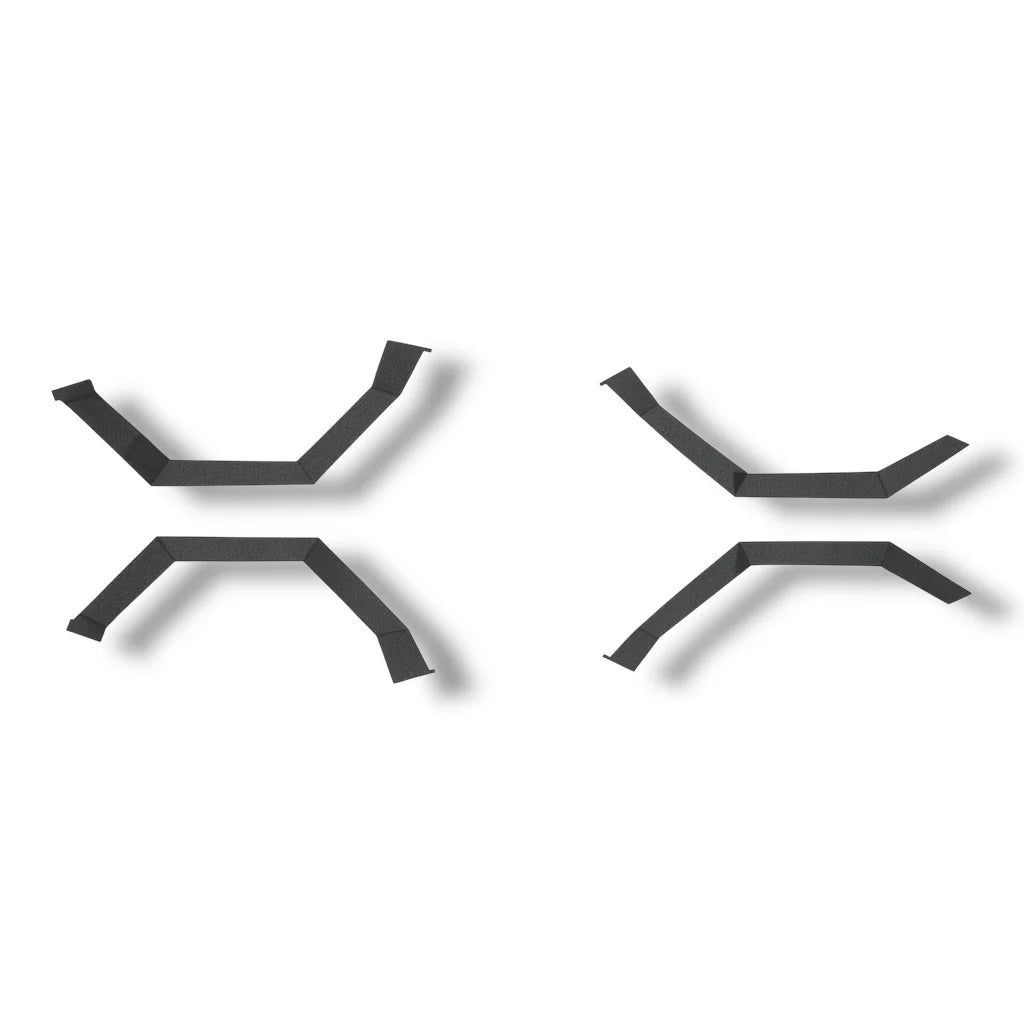 Tesla Cybertruck Fender Flare Protection Kit – Textured Vinyl Armor (20-Piece Set) | Spray-On Bed Liner Style Wrap for All Four Wheel Arches (2023–Present)