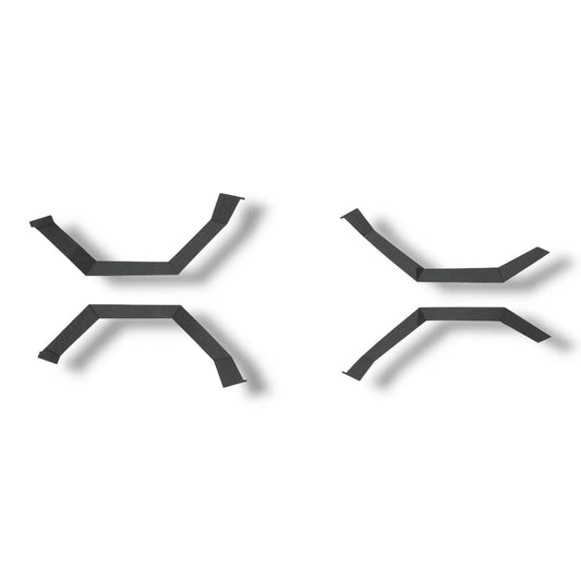 Tesla Cybertruck Fender Flare Protection Kit – Textured Vinyl Armor (20-Piece Set) | Spray-On Bed Liner Style Wrap for All Four Wheel Arches (2023–Present)