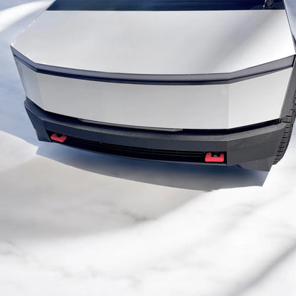 Tesla Cybertruck Front Bumper Textured Vinyl Armor Kit (10-Piece) – Spray-On Bed Liner Style Protective Wrap for Rugged OEM Look