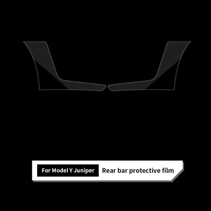 PPF DIY Protection Film Kit for 2026+ Tesla Model Y Juniper Front & Rear Bumper Sides – Precision-Cut Paint Protection Film Against Rock Chips, Scratches & Road Debris