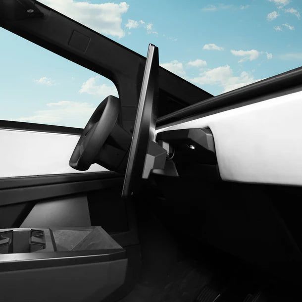Tesla Cybertruck 4-Way Rotating Center Screen Mount Bracket | Horizontal & Vertical Touchscreen Rotation Upgrade