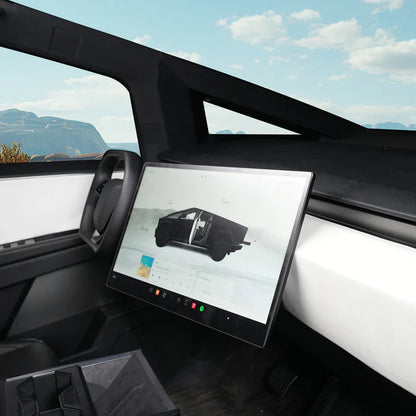 Tesla Cybertruck 4-Way Rotating Center Screen Mount Bracket | Horizontal & Vertical Touchscreen Rotation Upgrade