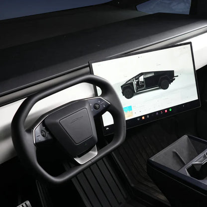 Tesla Cybertruck 4-Way Rotating Center Screen Mount Bracket | Horizontal & Vertical Touchscreen Rotation Upgrade