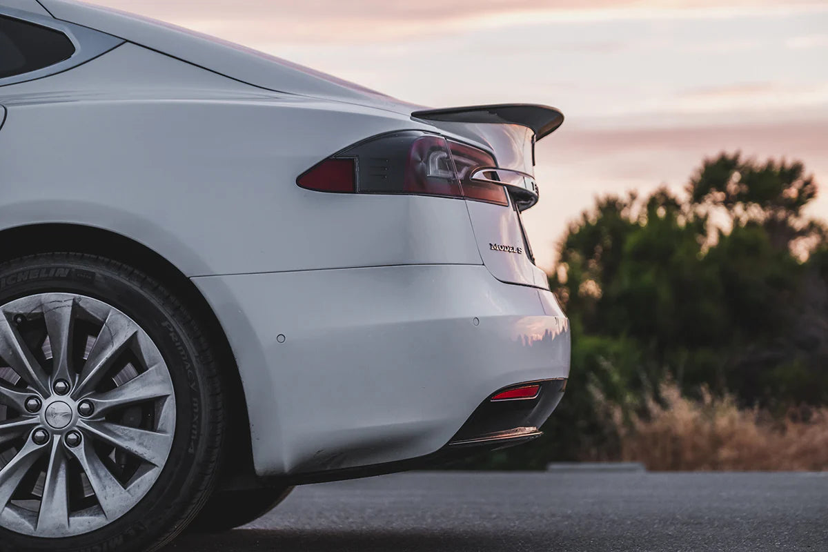 MAIER Carbon Fiber Rear Spoiler for Tesla Model S (2016–May 2021) | Toray 3K Carbon Fiber, UV-Resistant