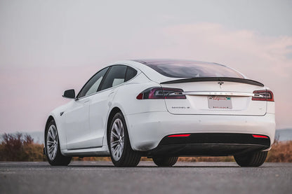 MAIER Carbon Fiber Rear Spoiler for Tesla Model S (2016–May 2021) | Toray 3K Carbon Fiber, UV-Resistant