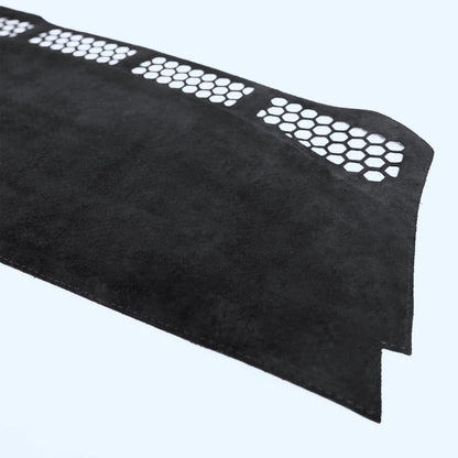 2017–2023 Tesla Model 3 & 2020–2025 Model Y Dashboard & Air Vent Full Cover – Door Panel Matching Dark Grey Alcantara (Non-Slip, Tuck-In Design)