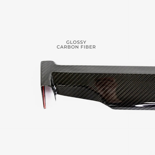 Tesla Model 3 & Model Y Mid-Upper Dashboard Core Overlay (2017–2025) – Real Dry Molded Carbon Fiber Interior Trim (Non-Highland / Non-Juniper)