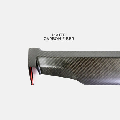 Tesla Model 3 & Model Y Mid-Upper Dashboard Core Overlay (2017–2025) – Real Dry Molded Carbon Fiber Interior Trim (Non-Highland / Non-Juniper)