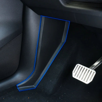 2020–2024 Tesla Model Y Pedal Side Protectors | Foot Rest Side Panel Anti-Scratch Guards