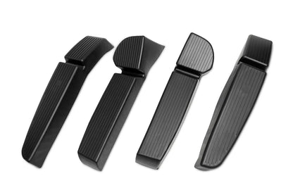 Tesla Model 3 Door Storage Protection Inserts – Front & Rear Pocket Liners, Black Thermoplastic Rubber