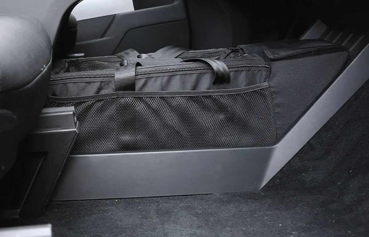 Center Console Pet Carrier Bag for Tesla Cybertruck (2024+) – Foldable Travel Pet Seat Protector, Quick-Install Oxford Cloth Dog & Cat Carrier