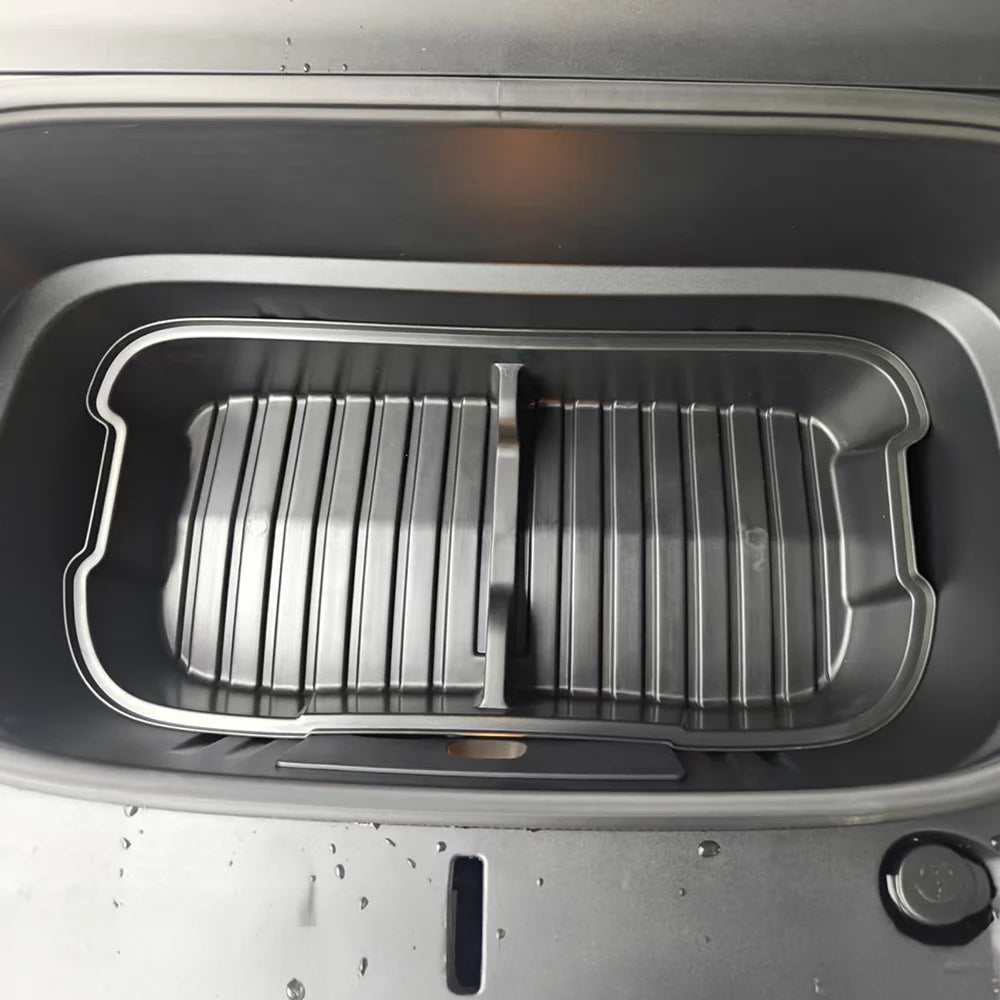 Front Trunk Storage Organizer Box for Tesla Model Y Juniper 2025+ | Custom-Fit ABS Frunk Cargo Bin, Waterproof & Odorless Storage Solution for Enhanced Frunk Space Organization