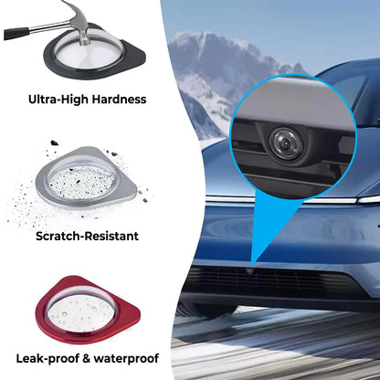 Tempered Glass Front Camera Lens Protector Cover for Tesla Model 3 Highland (2024–2026) & Tesla Model Y Juniper (2025.03–2026) – Ultra-Clear Scratch & Debris Protection, OEM Fit