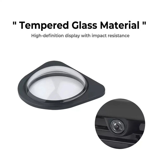 Tempered Glass Front Camera Lens Protector Cover for Tesla Model 3 Highland (2024–2026) & Tesla Model Y Juniper (2025.03–2026) – Ultra-Clear Scratch & Debris Protection, OEM Fit