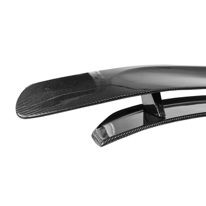 GT Style Real Carbon Fiber Rear Trunk Spoiler Wing for 2017–2026 Tesla Model 3 & 2024+ Model 3 Highland – Aerodynamic GT Ducktail Performance Lip with 3M Adhesive