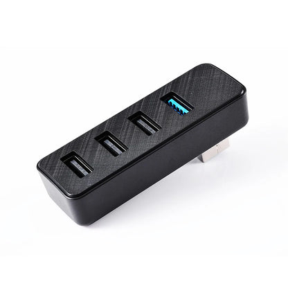 Tesla Glove Box USB Hub for 2024+ Tesla Model 3 Highland / 2026+ Tesla Model Y Juniper / Cybertruck – 4-Port USB 3.0 Expansion Hub for Dashcam, Sentry Mode, Gaming & Fast Data Transfer