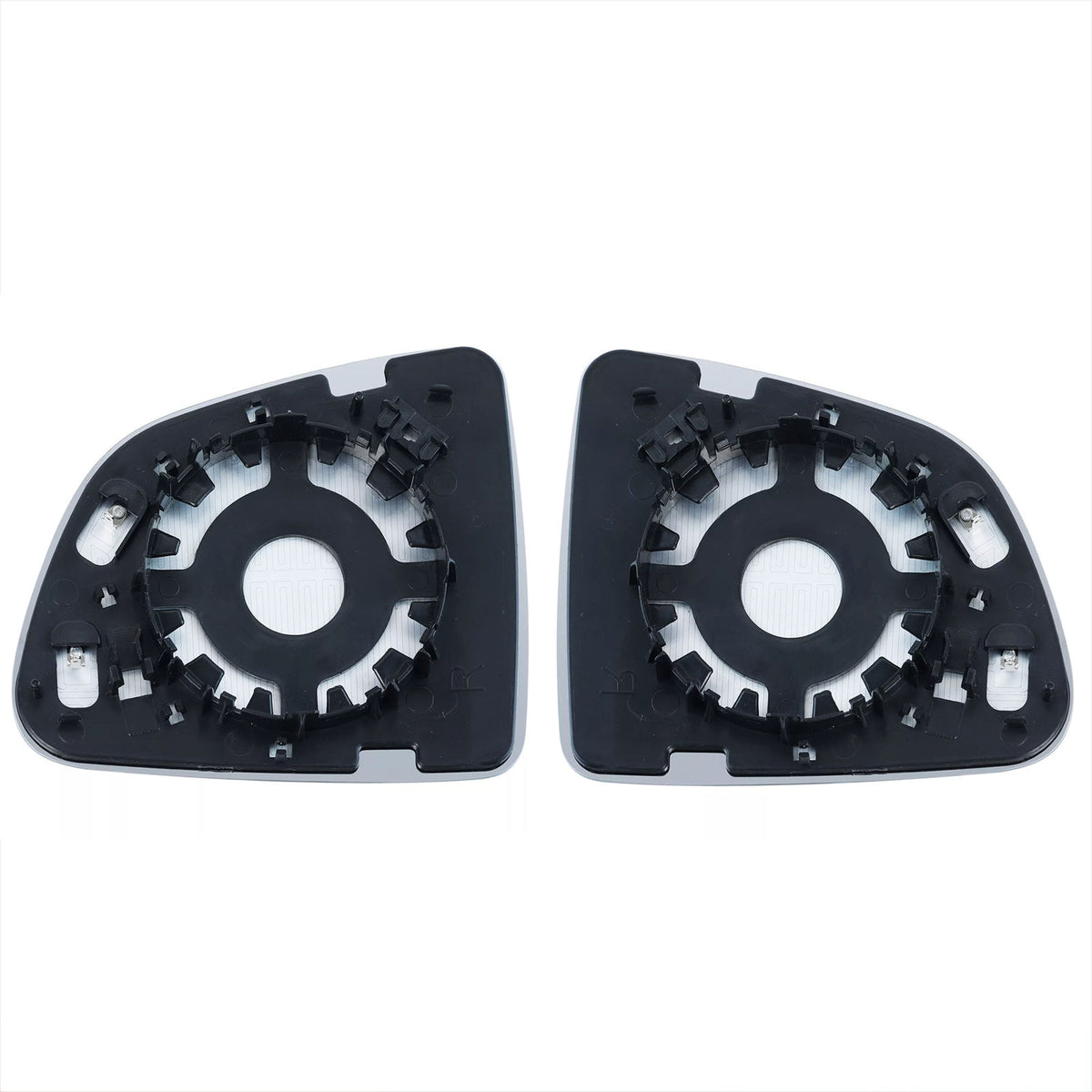 2PCS Left & Right Exterior Rear View Mirror Replacement Kit for Tesla Model Y, OE 1495624-00-A / 1495625-00-A