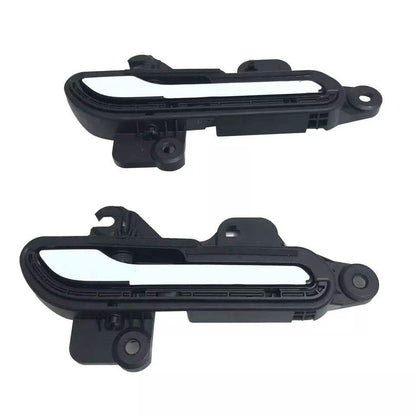 Front Door Exterior Handle Assembly for Tesla Model 3 Model Y 2021+ Left & Right Side Replacement Door Handle Set OE 1528114-00-C 1528115-00-C ABS Polished Finish Car Body Exterior Accessory