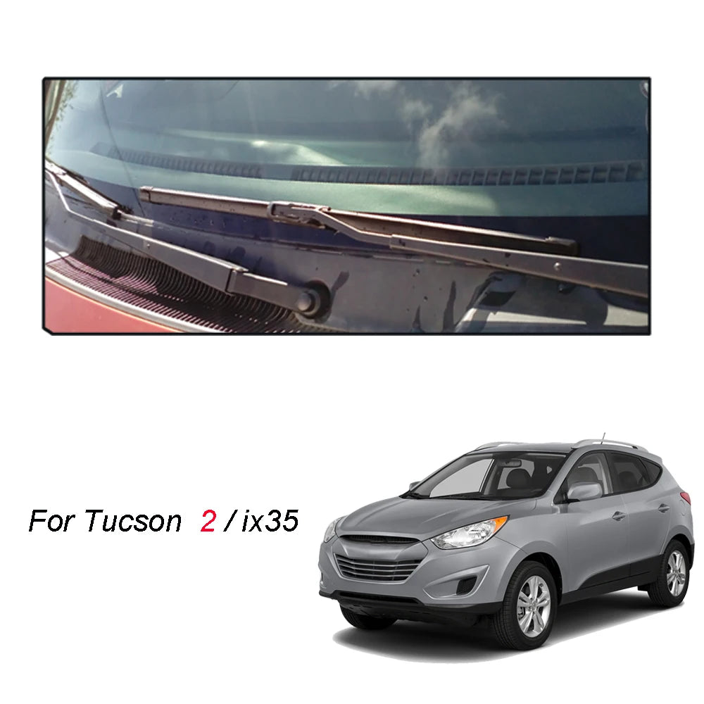 Erick's Front & Rear Wiper Blades Set for Hyundai Tucson MK2 / ix35 2010-2015 - 24"+16"+12"