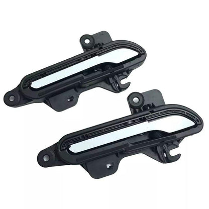 Front Door Exterior Handle Assembly for Tesla Model 3 Model Y 2021+ Left & Right Side Replacement Door Handle Set OE 1528114-00-C 1528115-00-C ABS Polished Finish Car Body Exterior Accessory