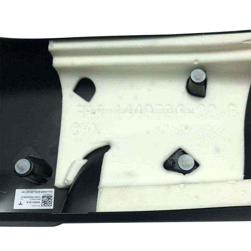 Passenger / Driver Side Lower B-Pillar Trim Panel Assembly Replacement 1086299-00-J for Tesla Model 3 (2019–Present) OEM Fit Interior Pillar Cover Trim Clip-in Type