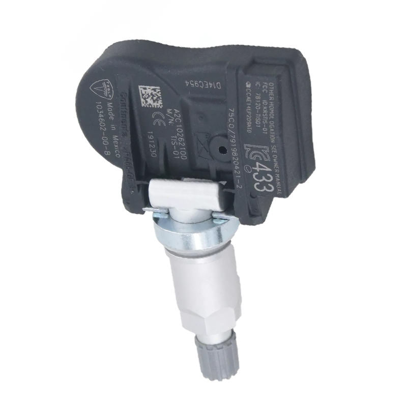 433MHz TPMS Tire Pressure Sensor for Compatible Tesla Vehicles - 1034602-00-A