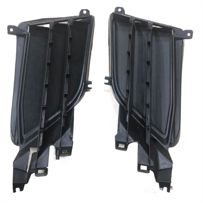 Tesla Model S Fog Lamp Grille Inlet Trim Left & Right Side Lower Air Intake Cover Replacement 2012–2021 OE 1057851-00-J 1058007-00-J