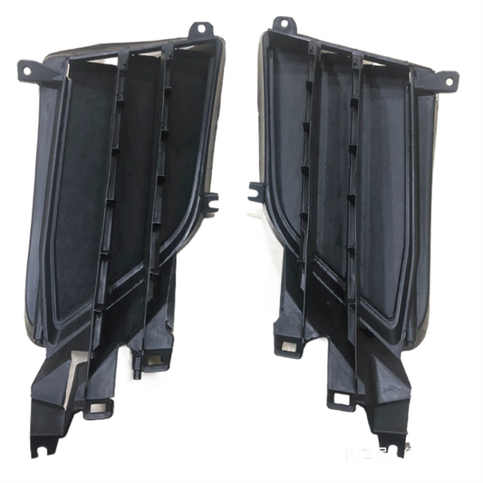 Tesla Model S Fog Lamp Grille Inlet Trim Left & Right Side Lower Air Intake Cover Replacement 2012–2021 OE 1057851-00-J 1058007-00-J