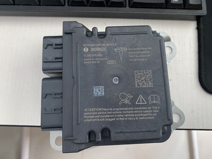 Tesla Model 3 Restraint Control Module (RCM) OEM 1512876-00-B | Airbag Computer Control Module Replacement | Compatible with OE 1512876-00-A, 1512876-00-E, 1095757-00-C | 2017-2019 Model 3