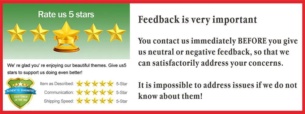 HUD, Provide feedback, contact us before giving negative feedback, and rate us 5 stars.