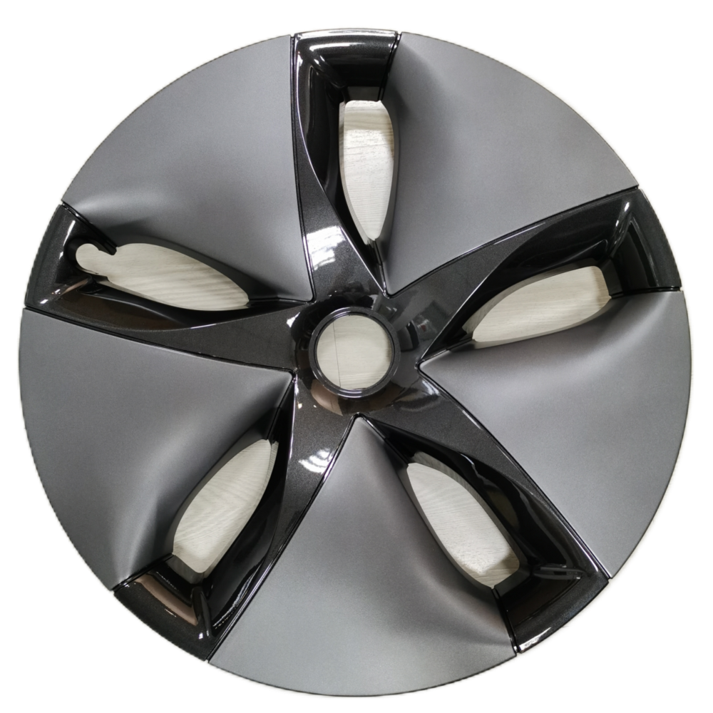 18 Inch Aero Wheel Cover Hubcap Replacement for Tesla Model 3 2017-2019, OEM Style ABS Tire Rim Cover with OE 1044231-00-B for Front Rear Wheel Hub Protection