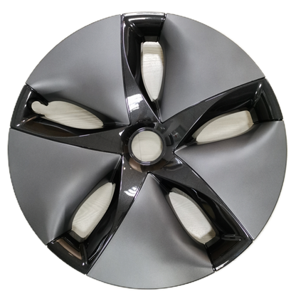 18 Inch Aero Wheel Cover Hubcap Replacement for Tesla Model 3 2017-2019, OEM Style ABS Tire Rim Cover with OE 1044231-00-B for Front Rear Wheel Hub Protection