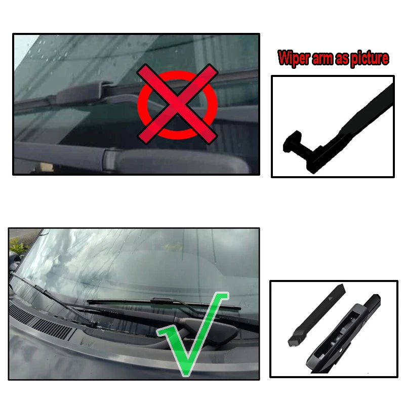 Erick's Front & Rear Wiper Blades for Renault Scenic 2 / Grand Scenic 2 2005-2009 - 26"+22"+10"