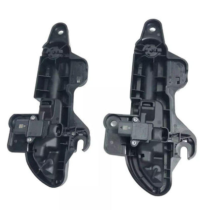 Front Door Exterior Handle Assembly for Tesla Model 3 Model Y 2021+ Left & Right Side Replacement Door Handle Set OE 1528114-00-C 1528115-00-C ABS Polished Finish Car Body Exterior Accessory