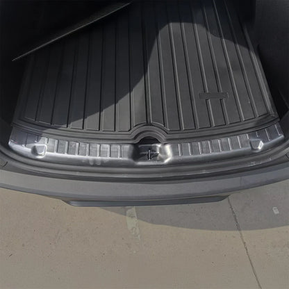 Heavy-Duty Rear Trunk Sill Protector for 2025+ Tesla Model Y Juniper AWD / RWD / Performance – Scratch-Resistant TPE Cargo Entry Guard Cover with 3M Adhesive Installation