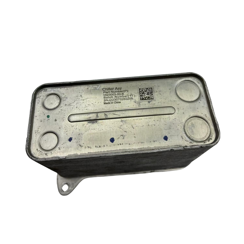 Tesla Model 3 Model Y Super Manifold Heat Exchanger Chiller Assembly 1523003-00-D 152300300B OEM Replacement Heat Pump Thermal Management Cooling System Auto Parts