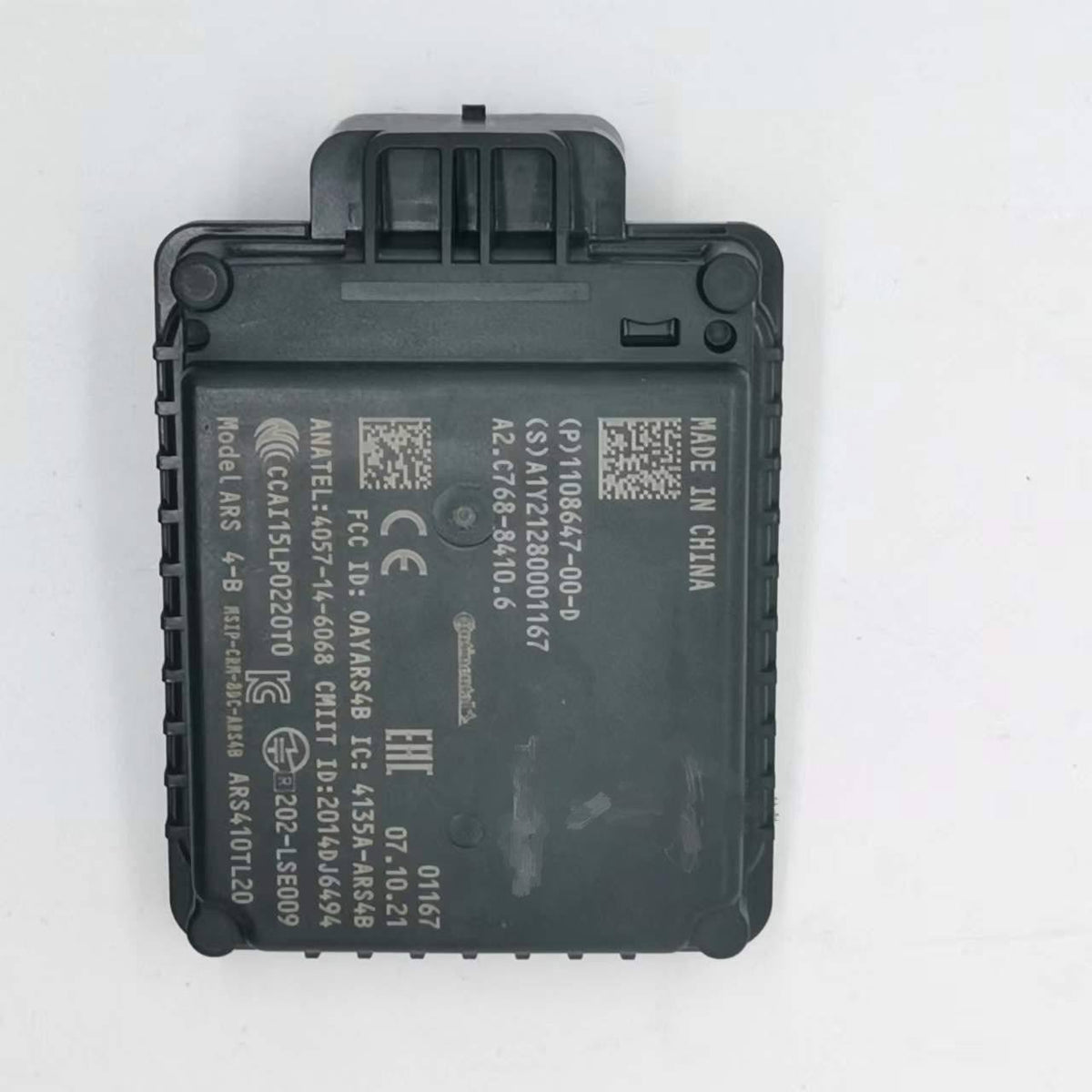Front Radar Sensor Replacement for Tesla Model S 2013–2017 | OE 1108647-00-D | Chipin Source